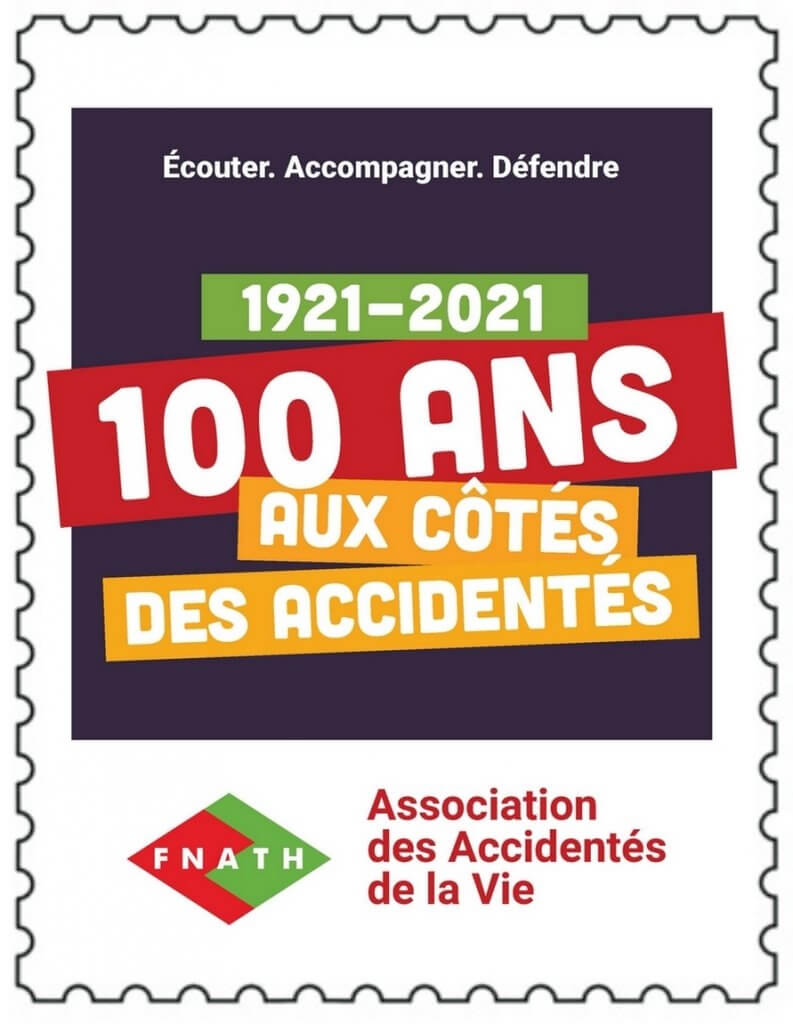 Timbres - Logo 100 ans