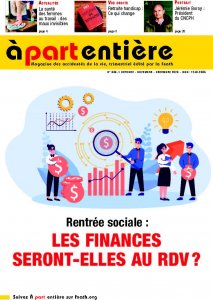 Couverture du Magazine A-Part-Entière n° 336 de la FNATH