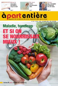 COUVERTURE DU MAGAZINE A PART ENTIERE N°343/ JUILLET-AOÛT-SEPTEMBRE 2025