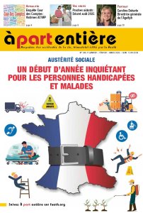 COUVERTURE DE LA REVUE DE LA FNATH A PART ENTIÈRE N°345 DE JANVIER-FÉVRIER-MARS 2026